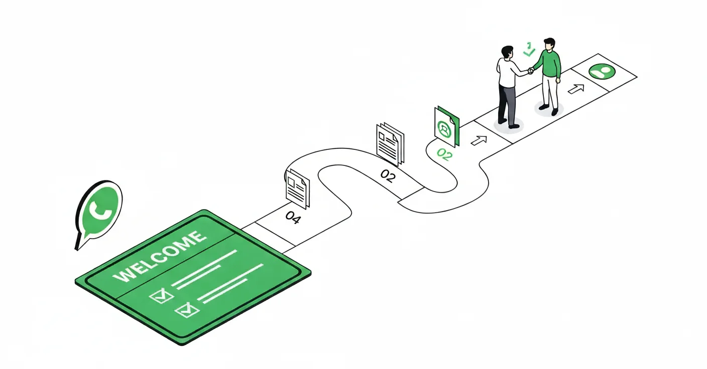 Onboarding de Clientes por WhatsApp: Flujo Automatizado